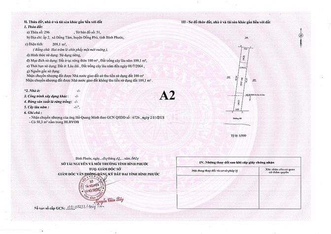 Hình ảnh đất dân sổ sẵn khu vực bình phước