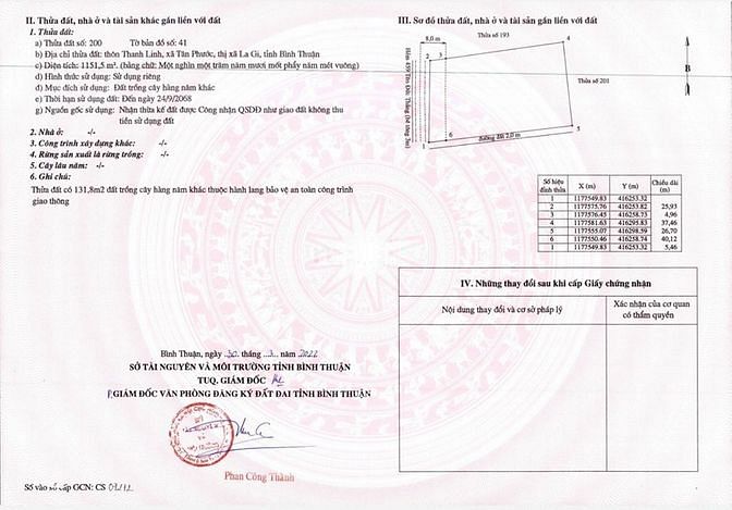 Hình ảnh Sở Hữu Lô Góc 2 MT , Giá Chỉ 10tr/m2 , Tân Phước , TX La GI, Bình Thuậ