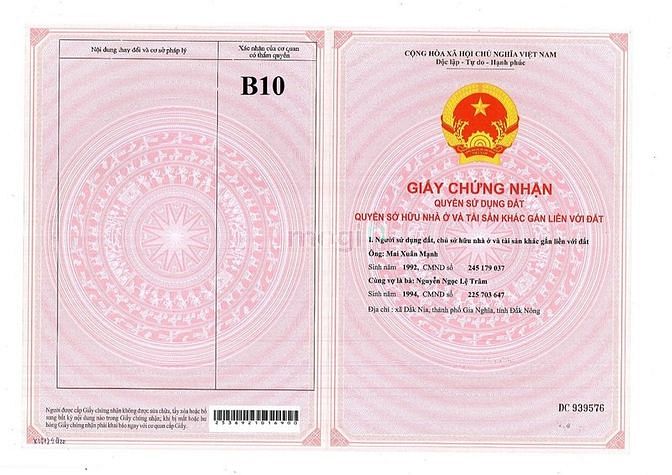 Hình ảnh Đất nền giá rẻ sổ sẵn bình phước