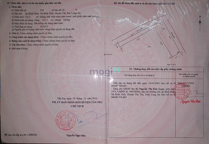 Hình ảnh Bán Đất Tặng Nhà 552m2 có 400m2 Thổ Cư Nhà 2 Mặt Tiền