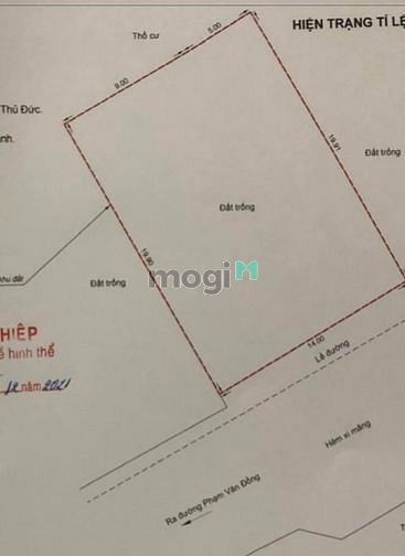 Hình ảnh Đất vuông đẹp đường số 22 ngay GIGAMALL Thủ Đức 14x23: 280m- 22.9Tỷ