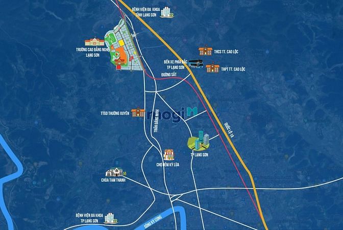Hình ảnh Nam Hoàng Đồng Lạng Sơn - Khu đô thị hiện đại bậc nhất TP. Lạng Sơn