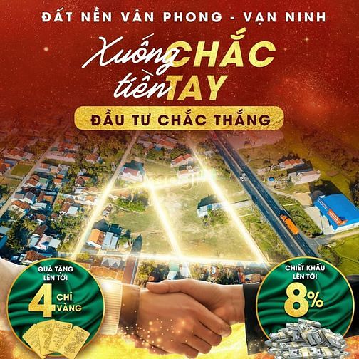 Hình ảnh Đất nền Bắc Vân Phong giá đầu tư có sổ đỏ tiềm năng sinh lơì