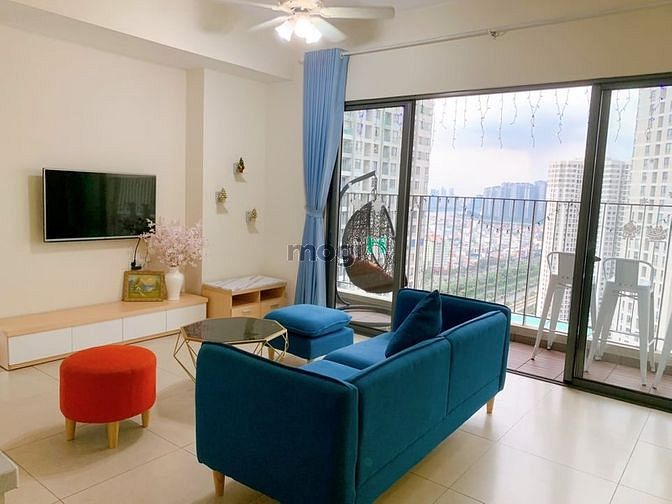 Hình ảnh Cần cho thuê căn 2pn 74m2 Masteri Thảo Điền tầng cao view thoáng mát