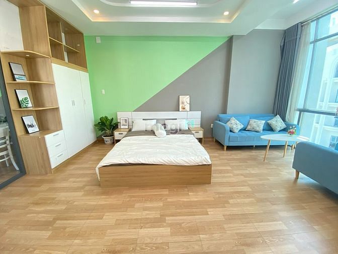 Hình ảnh CHO THUÊ CĂN HỘ 1PN CAO CẤP Bancon Khu Người Nhật