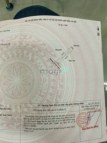 Hình ảnh bán đất bình nhâm đương oto tới đất