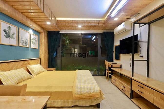 Hình ảnh Căn Hộ Quận 2 thiết kế gỗ full nội thất siêu đẹp