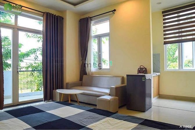 Hình ảnh Trống căn studio 45m2 Trần Nhân Tông ban công cây xanh thoáng mát