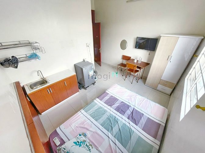 Hình ảnh Phòng Studio_Giá rẻ_30m2_Ban công mát_Hoàng Văn Thụ_ra sân bay3minites