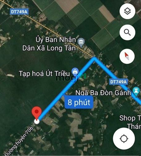 Hình ảnh Bán đất MT DT749D, Long Tân, Dầu Tiếng, DT:5x41, TC100m2, SHR, 1,55 tỷ