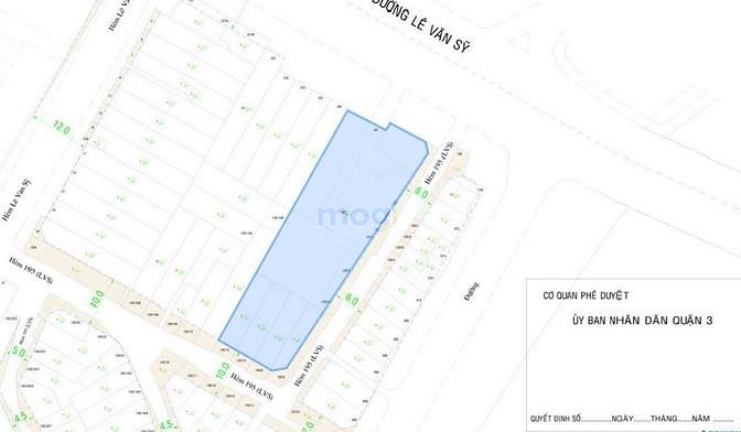 Hình ảnh Bán 197 Lê Văn Sỹ P13 Quận 3, 988m2 đất vị trí rất đẹp xây văn phòng