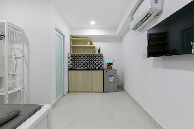 Hình ảnh Căn Hộ Studio Full Nội Thất Đường Trần Quý Cáp