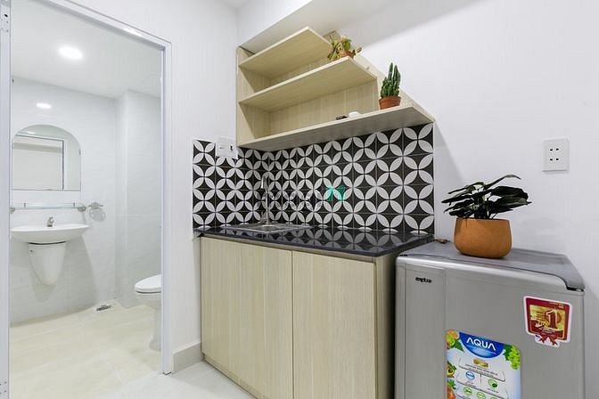 Hình ảnh Căn Hộ Studio Full Nội Thất Đường Trần Quý Cáp