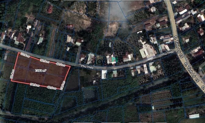 Hình ảnh Củ Chi, 2 mặt tiền đường Phú Hiệp, đất thổ DT 130x60m 7842m2.