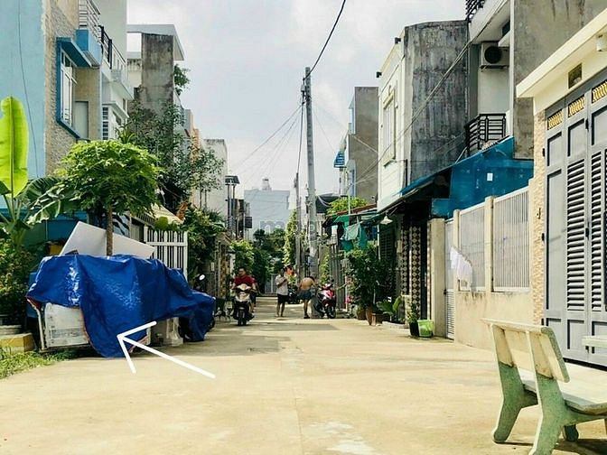 Hình ảnh Đất đẹp 82 m2 (4mx21m)  Hẻm Xe Hơi ngay sau chợ Hiệp Bình