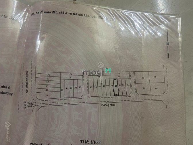 Hình ảnh Ra đi lô đất view sông Bình Thạnh DT 90m2 giá chỉ 4tỷ cho ai hữu duyên
