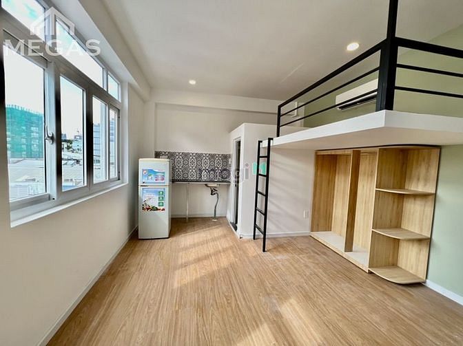 Hình ảnh Cho Thuê CHDV Mới Xây - Full nội thất Ngay Cầu Ông Lãnh