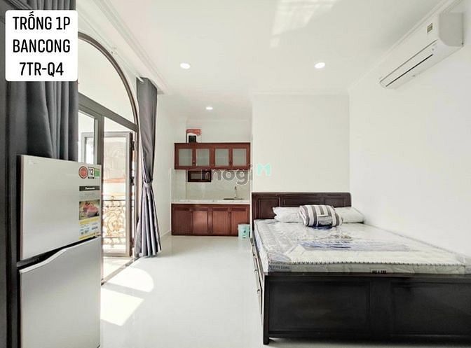 Hình ảnh 7tr hốt căn studio Ban công, 30m2, Xóm chiếu Q4