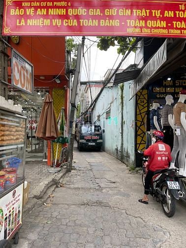 Hình ảnh Bán đất kiệt 34 Âu Cơ trước chợ Hoà Khánh Khu vực Sầm uất nhất L.Chiểu