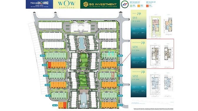 Hình ảnh chỉ 10% sở hữu biệt thự wow compound tại nova phan thiết