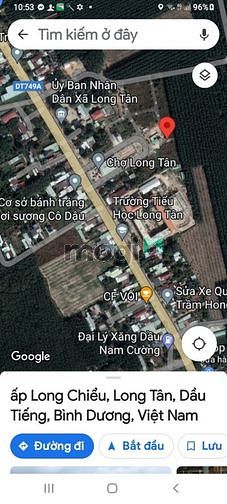 Hình ảnh Bán đất chợ Long Tân, Dầu Tiếng, DT:5x36, TC100m2, SHR, 1,6 tỷ/nền