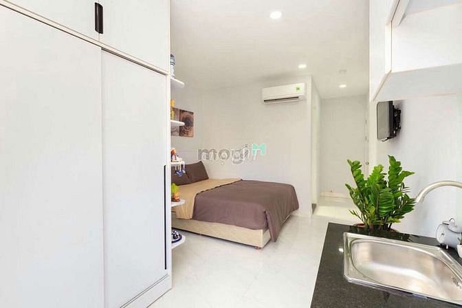 Hình ảnh Căn Hộ Cho Thuê Đầy Đủ Nội Thất Studio Thoáng Phạm Văn Bạch Tân Bình
