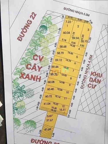 Hình ảnh ĐẤT ĐẸP! 60m2 4X15 Hẻm xe hơi đường 22 Linh Đông Thủ Đức. Giá 4ty5