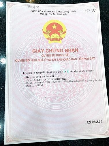 Hình ảnh Đất MT Bùi Tá Hán, Quận 2: 10x16m; XD Hầm 4 tầng
