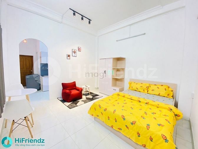 Hình ảnh HiFriendz Hỗ trợ cọc - CH ban công 1 PN cao cấp