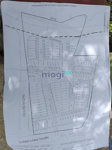 Hình ảnh Bán đất full thổ cư đường long thuận q9