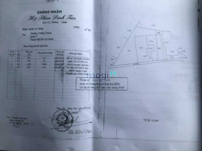 Hình ảnh Bán đất full thổ cư đường long thuận q9