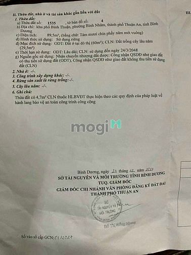 Hình ảnh đất mặt tiền bình nhâm 02 - đuờng xe tải thông
