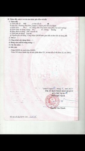 Hình ảnh Bán 69 m2 đất 2 mặt tiền Sát Trục chính cảng ITC Quốc tế Phú Hữu 4.2ty