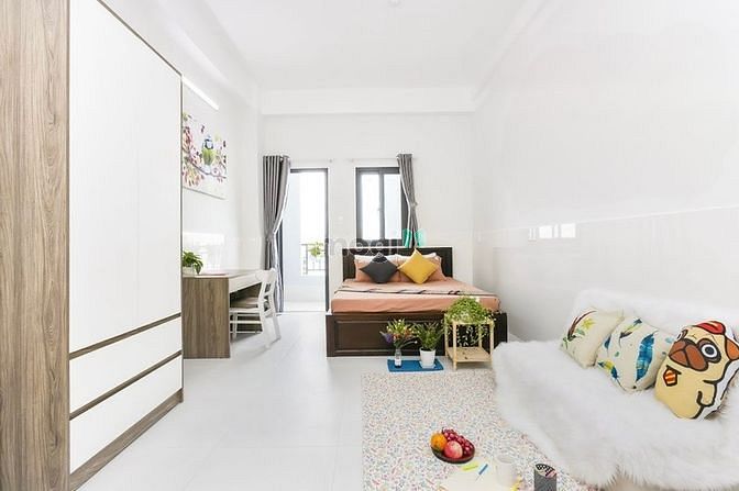 Hình ảnh Căn Hộ Mini ban công đầy đủ tiện nghi