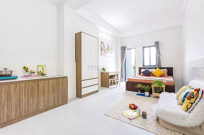 Hình ảnh Căn Hộ Mini ban công đầy đủ tiện nghi