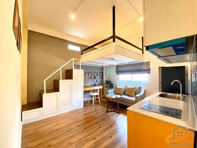 Hình ảnh Cho thuê chdv full gần dh HUFI Tân Phú 30m2