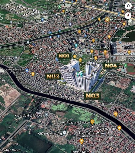 Hình ảnh Chung cư cao cấp HÀ NỘI MELODY RESIDENCES LINH ĐÀM