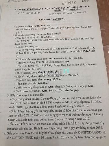 Hình ảnh Bán đất . hxh. 150m2. nguyển tuyển . Q2