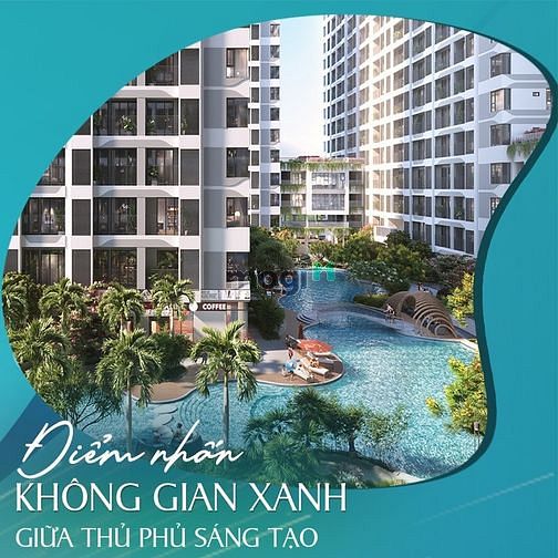 Hình ảnh Bán Trang Chủ MB66.COM / Đăng Ký Tặng 66K Thủ Đức 60m2 2PN 2WC view Sông tầng cao chỉ 39tr/m2