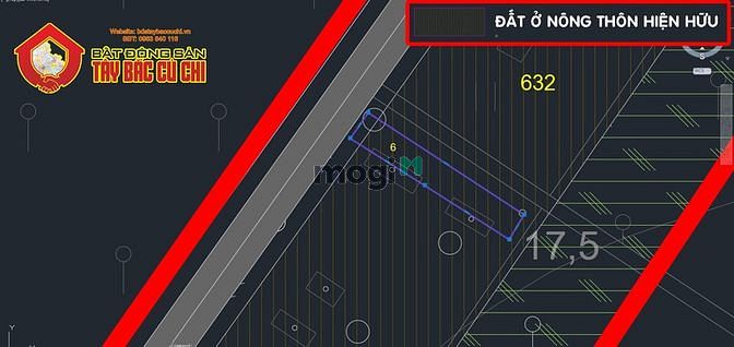 Hình ảnh Bán đất đường Phú Thuận - 387m2 - 8x49 - 200m2 thổ cư - xã Phú Mỹ Hưng
