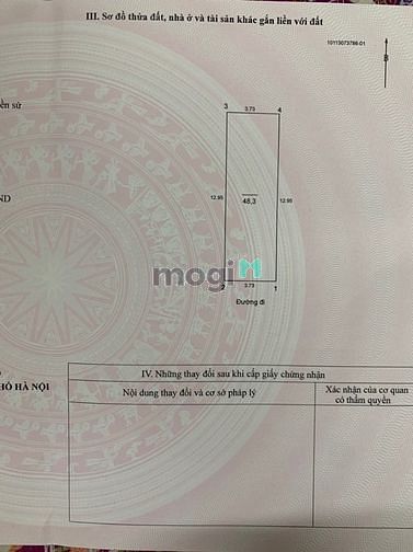 Hình ảnh Bán Đất siêu hiếm ở Phạm Thân duật Phân lô, 48m2, oto đỗ cửa, sổ vuông