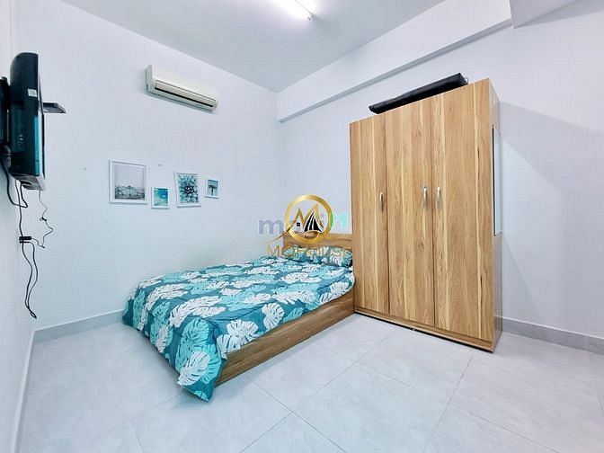 Hình ảnh Căn Hộ Full nội thất cửa sổ lớn CMT8 Q3
