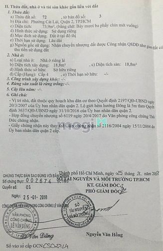 Hình ảnh Bán đất thổ cư hẻm ô tô P.Cát Lái gần chợ Cây Xoài - Lê Văn Thịnh