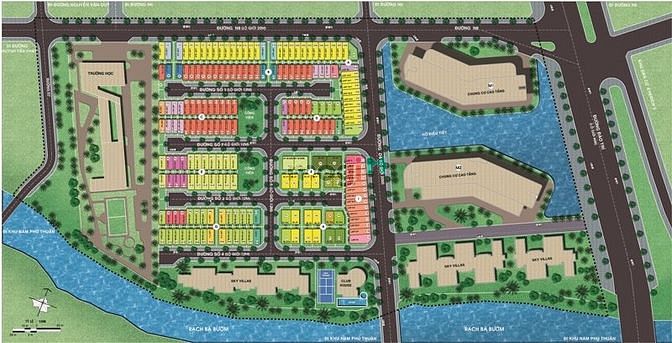 Hình ảnh Mở bán GĐ2 khu Jamona Đào Trí, Phú Thuận, Quận 7, SHR, Giá 3,5 tỷ nền