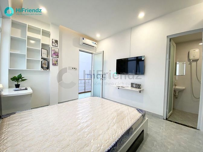 Hình ảnh Studio Full nội thất ban công rộng ở Bình trưng tây quận 2