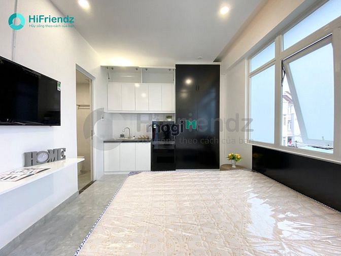 Hình ảnh Studio Full nội thất ban công rộng ở Bình trưng tây quận 2
