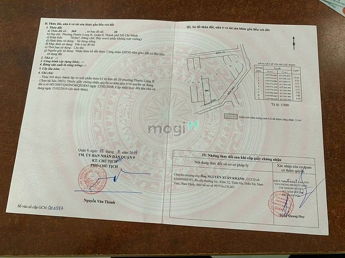 Hình ảnh Bán đất thổ cư hẻm 145 đường Đỗ Xuân Hợp , Phước Long B, Quận 9