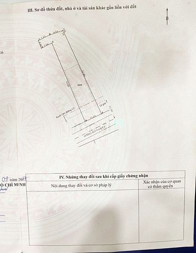 Hình ảnh Bán đất đường Bùi Thị Điệt - 574m2 - 11x53 nở hậy 16 - 209m2 thổ cư