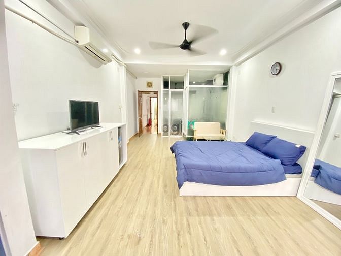Hình ảnh Cho thuê Trang Chủ MB66.COM / Đăng Ký Tặng 66K Đakao Q1 Studio Trung Tâm SG, Cửa sổ lớn siêu thoáng,