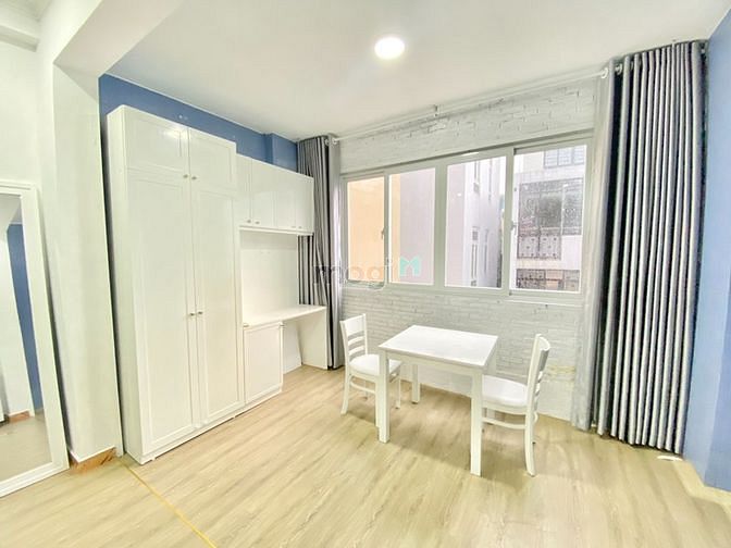 Hình ảnh Cho thuê Trang Chủ MB66.COM / Đăng Ký Tặng 66K Đakao Q1 Studio Trung Tâm SG, Cửa sổ lớn siêu thoáng,